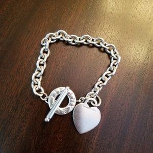 Tiffany & Co Toggle Heart Bracelet